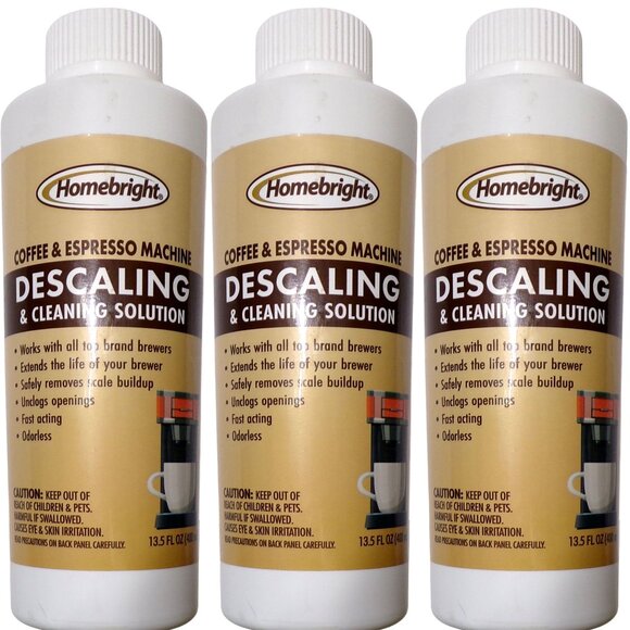 Homebright Coffee & Espresso Machine Descaling & Cleaning Solution 13.5 Oz Set - Picture 1 of 3